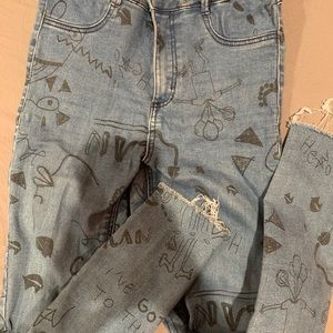 Cool stretchy Zara jeans
